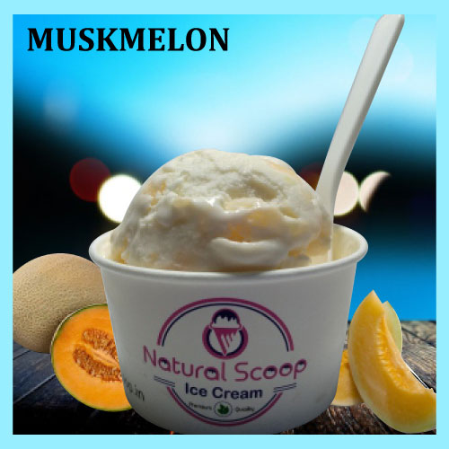 Muskmelon ice cream