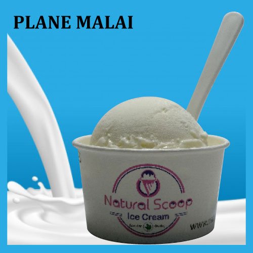 Plane Malai ice cream